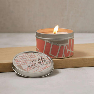 City Scapes Tin Candle
