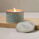 City Scapes Tin Candle